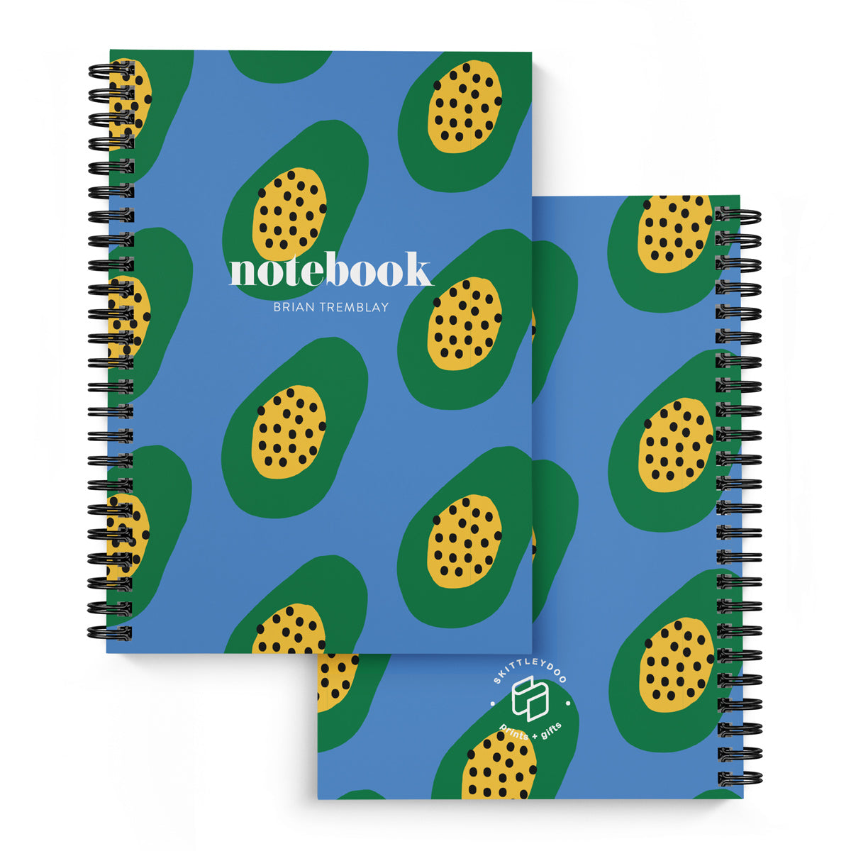 5.5x8.5" Notebook - Avocados