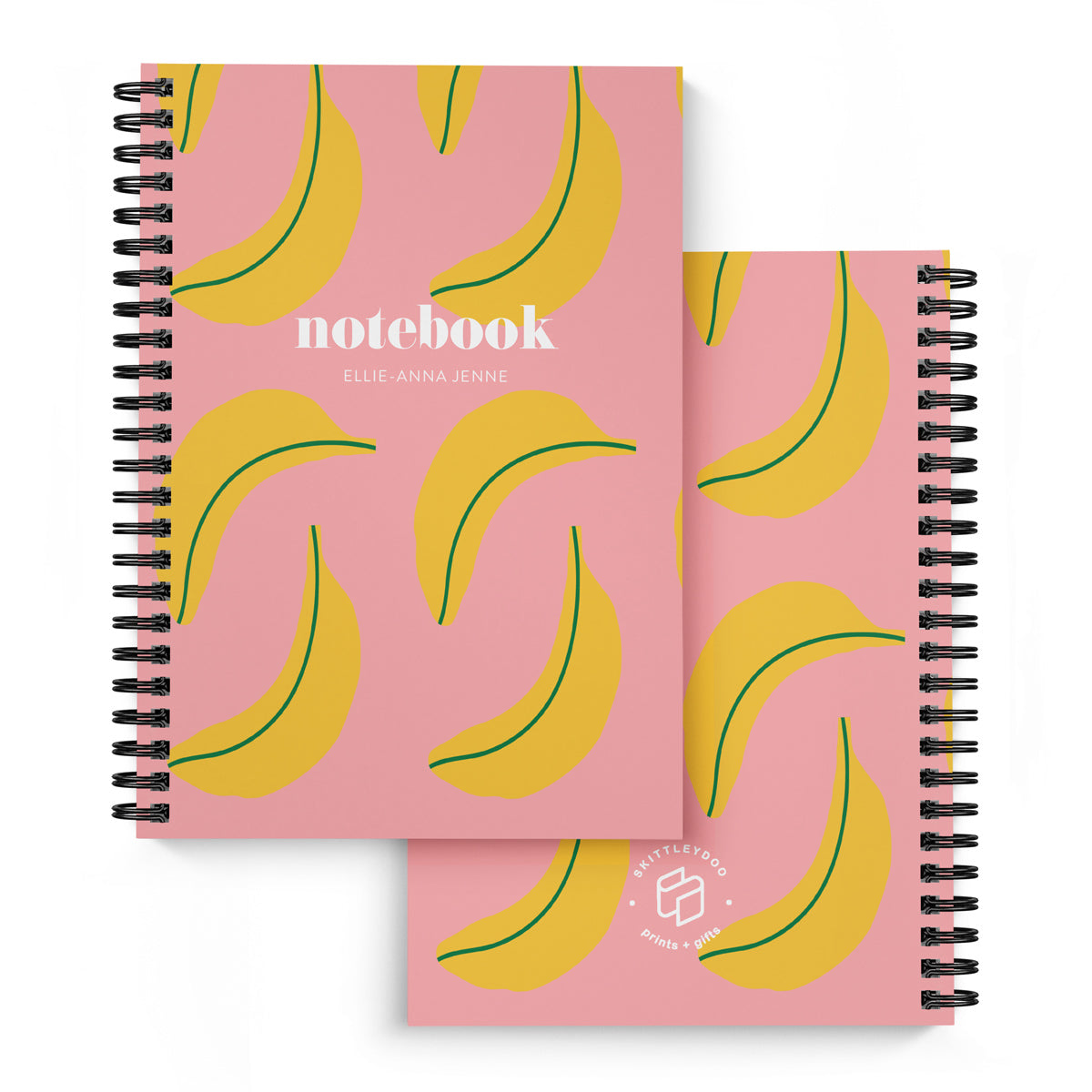 5.5x8.5" Notebook - Bananas