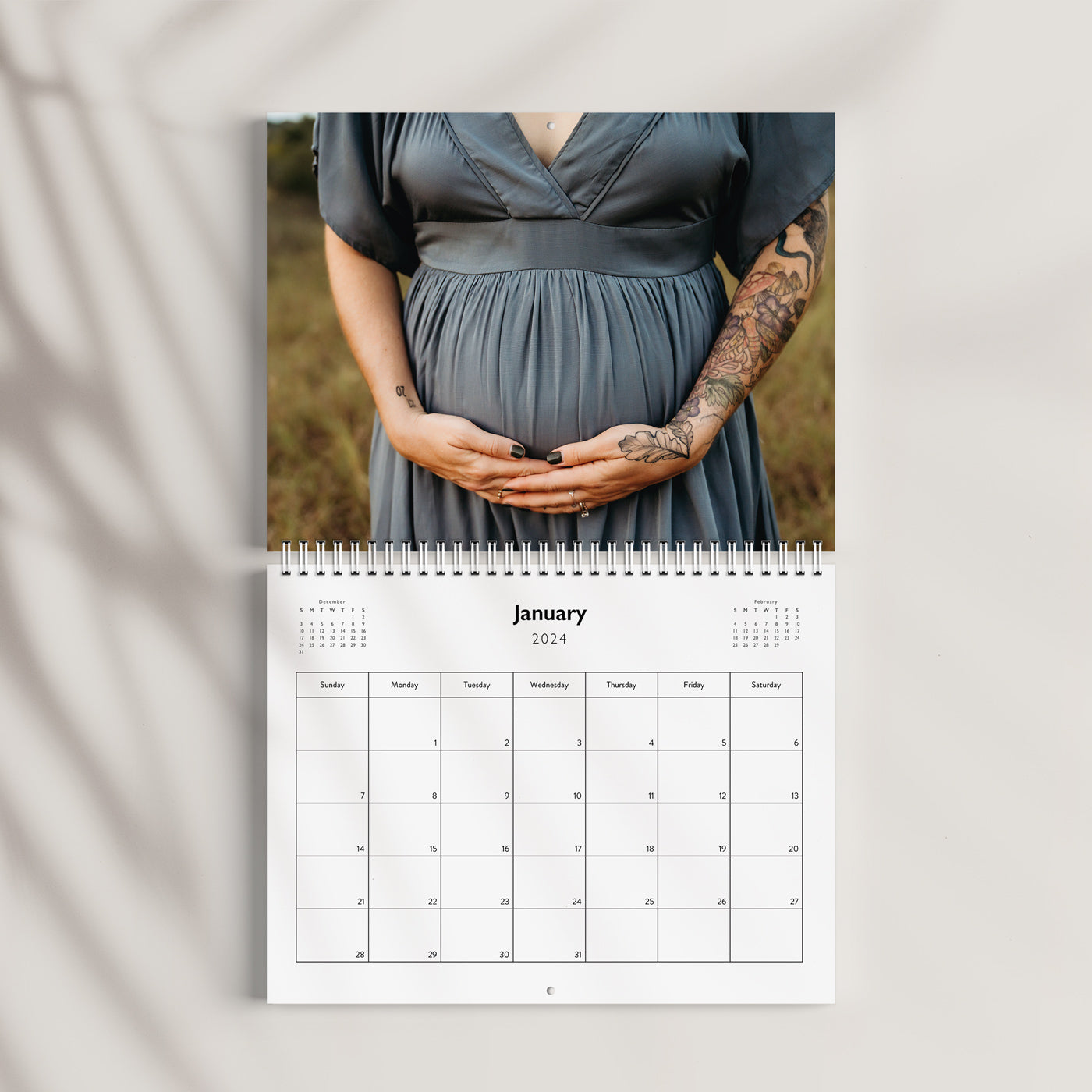 8.5x11" Spiral Bound Calendar - Photo Gallery