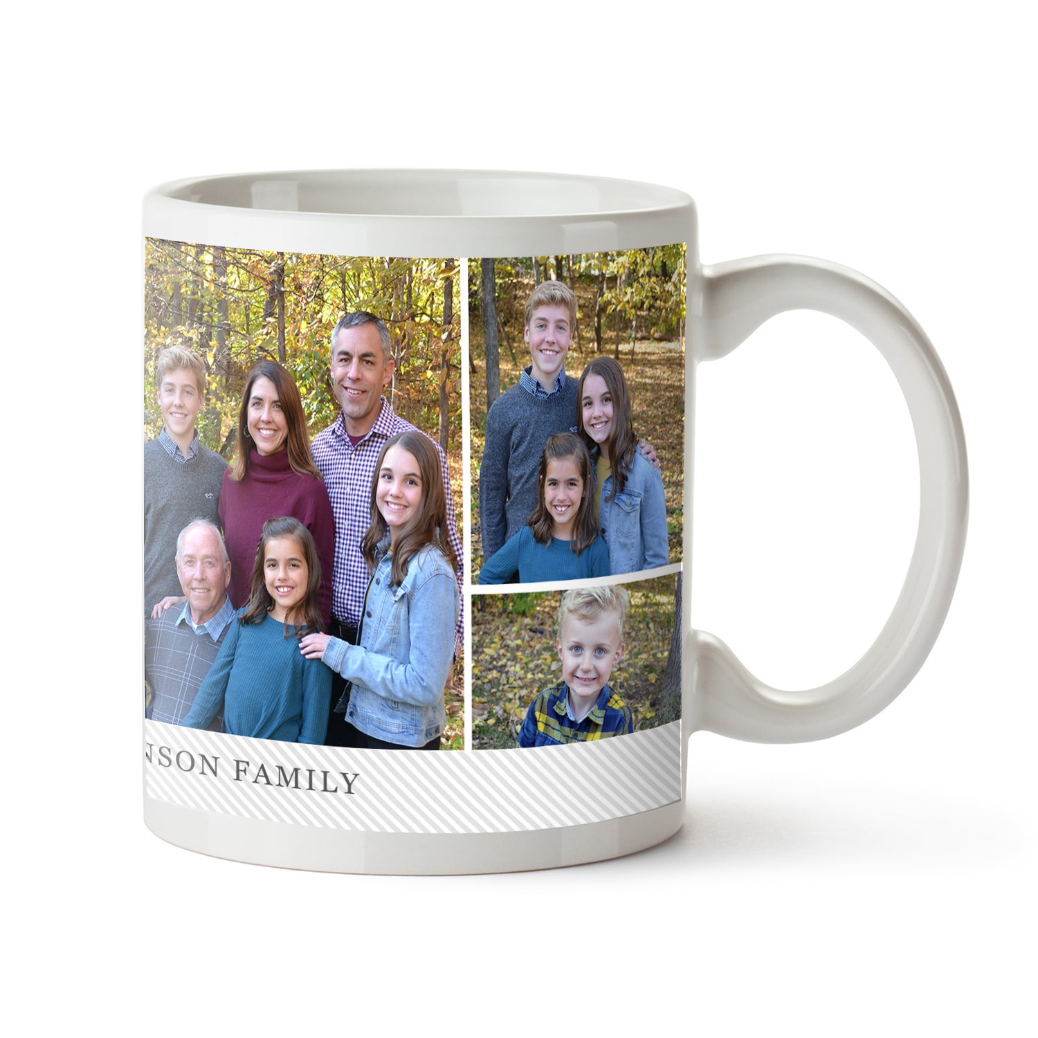 11oz Mug - Five Photo Collage