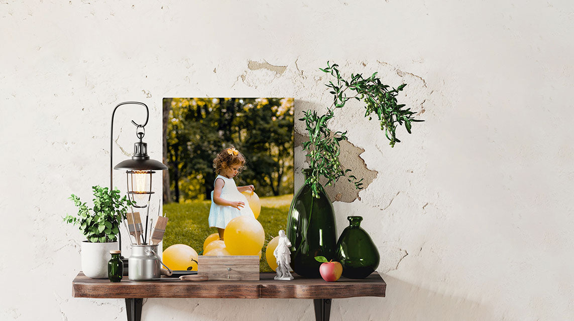 Printed photo canvas