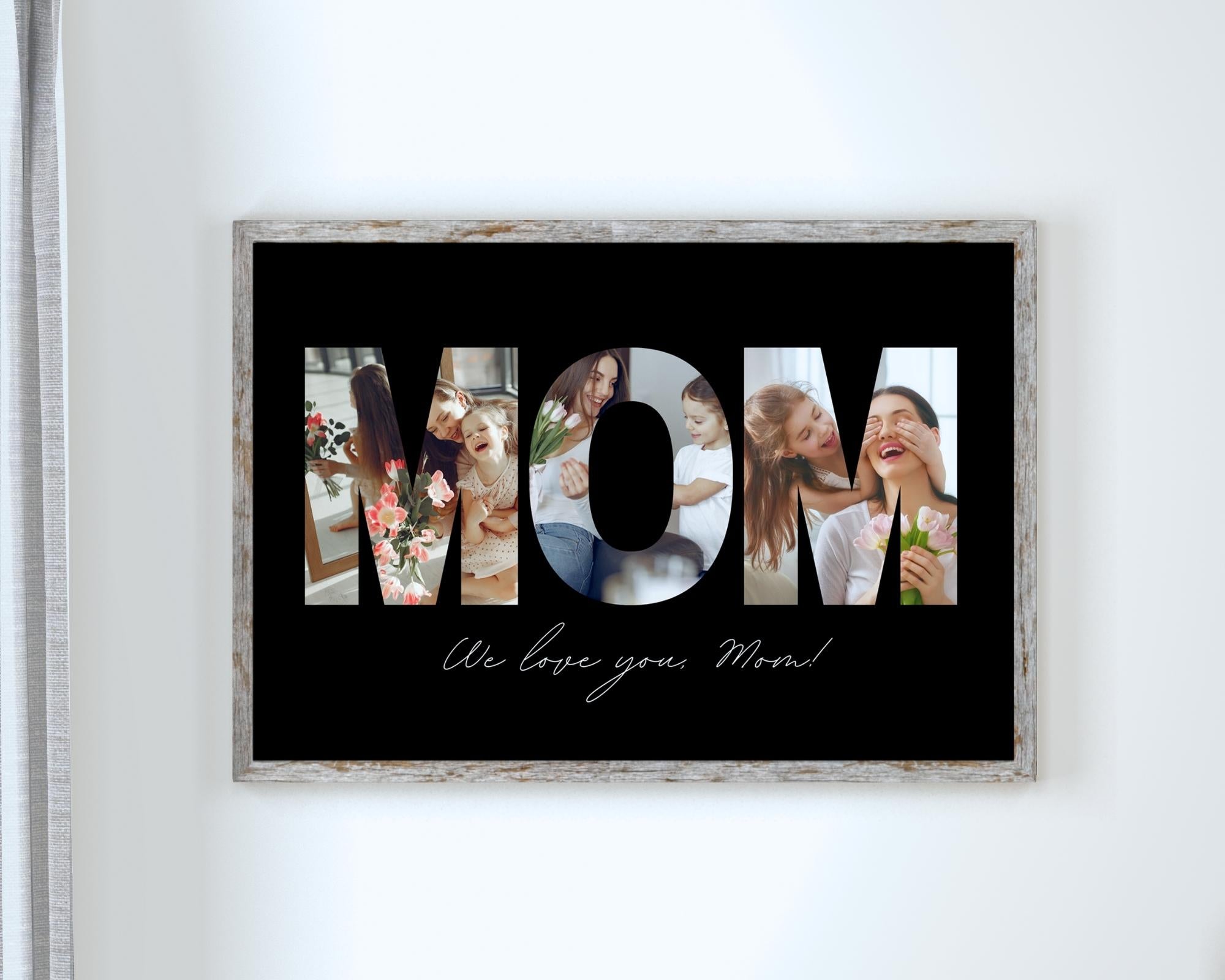 Mom Photo Collage Print