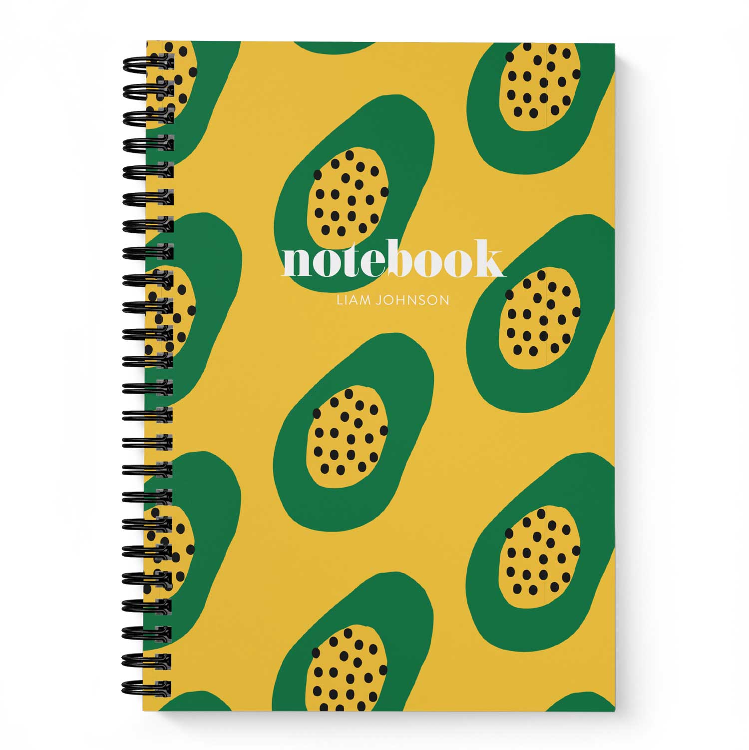 5.5x8.5" Notebook - Avocados