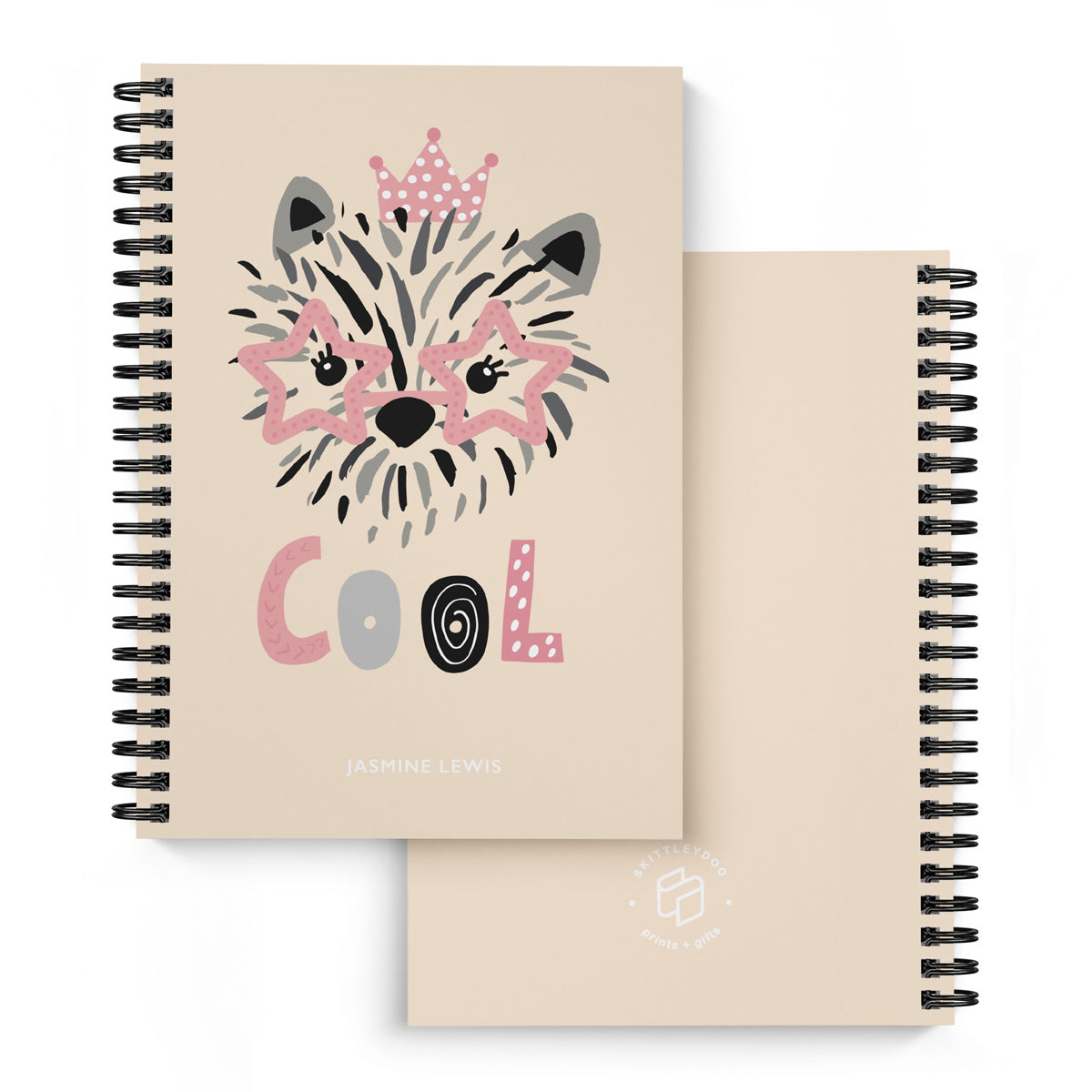 5.5x8.5" Notebook - Princess