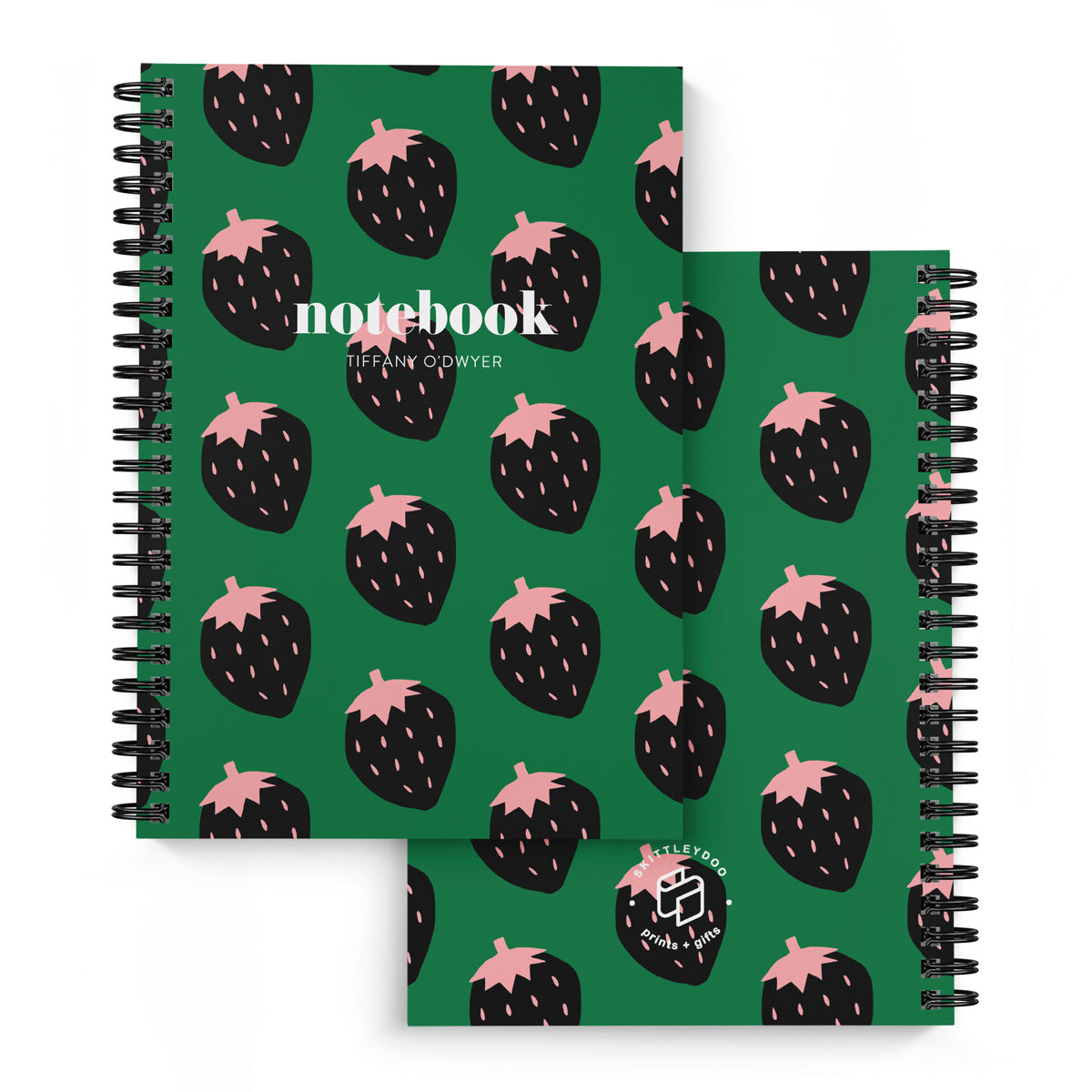 5.5x8.5" Notebook - Strawberries