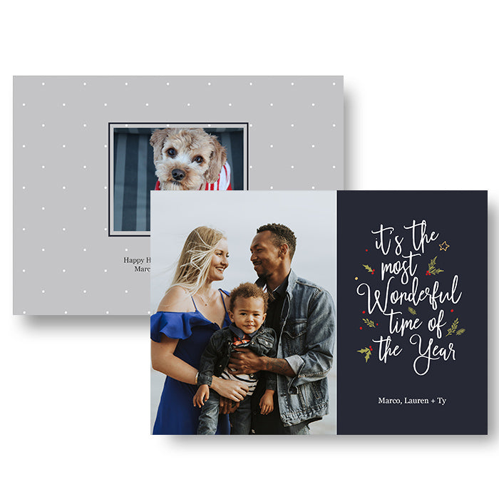 7x5" Double Sided Card - Wonderful Year